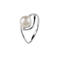 Anello Bliss Donna Mademoiselle in Oro bianco Perla 20073759